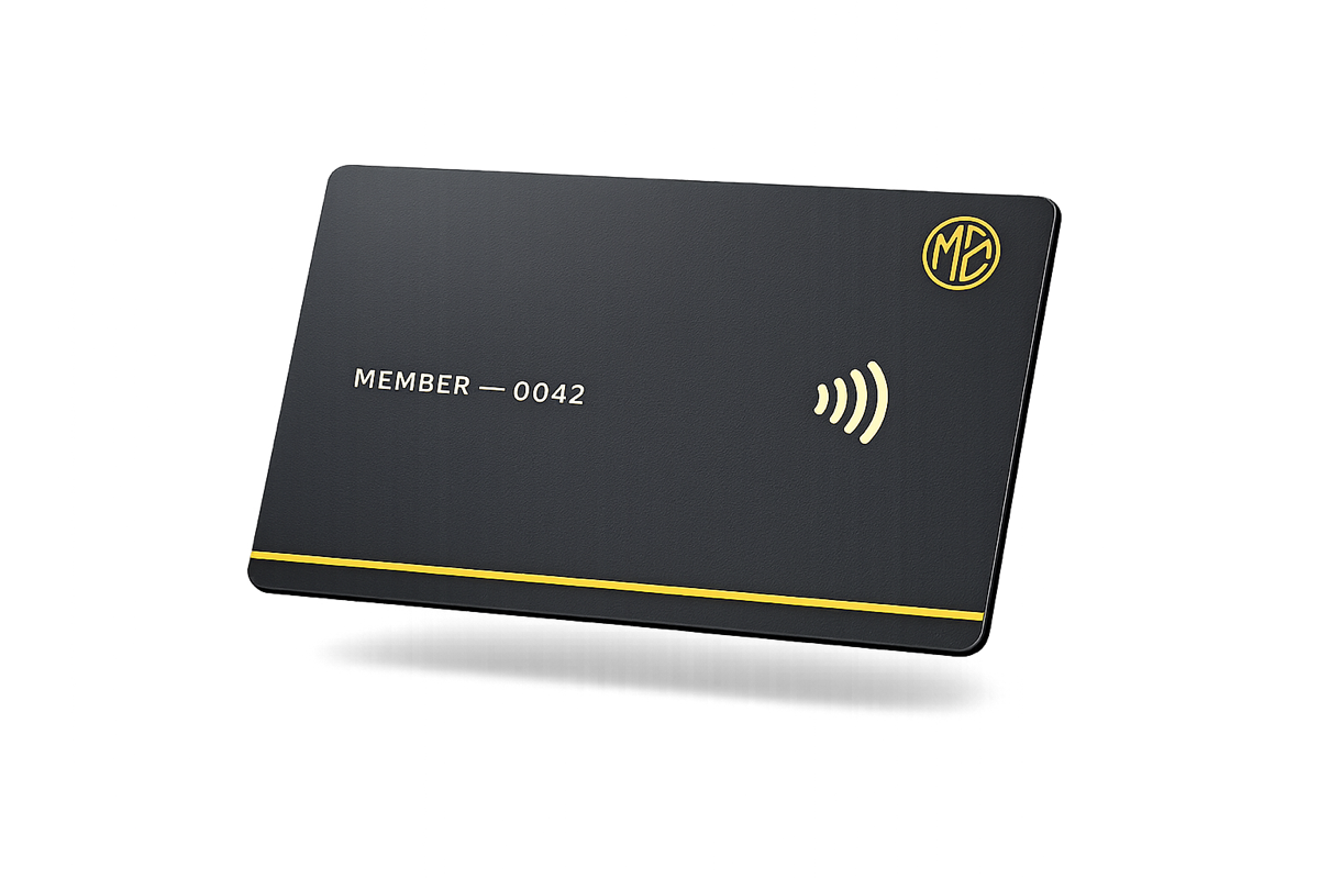 Tap-to-reward loyalty card preview